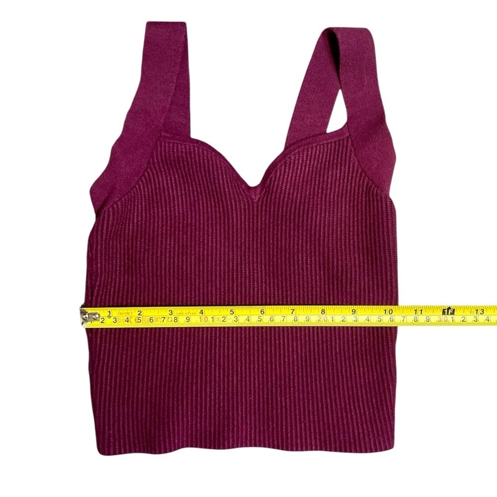 Abercrombie & Fitch Mauve Ribbed Tank Top Size XS - Picture 6 of 7